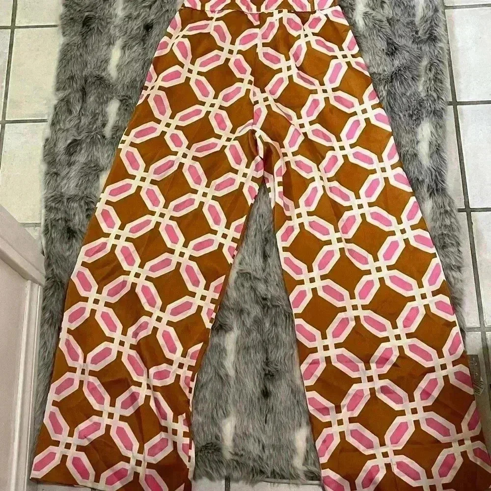 ZARA Pijama style trousers pants BLOGGERS FAV sz XS - Picture 9 of 9